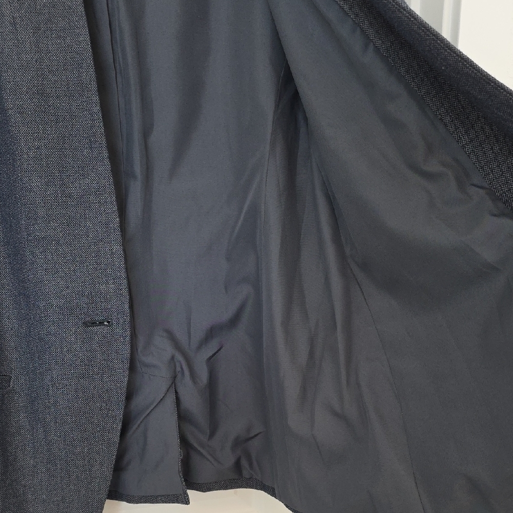 LOFT Women's Charcoal Blazer Jacket - Picture 5 of 5